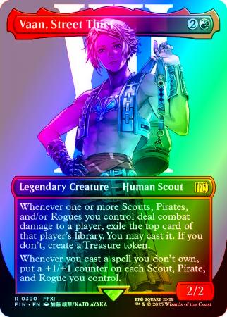 Vaan, Street Thief (Borderless) - 0390 - Foil