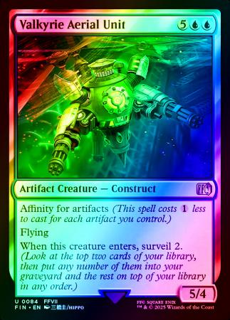 Valkyrie Aerial Unit - 0084 - Foil