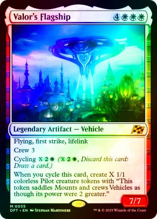 Valor's Flagship - 0035 - Foil