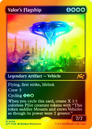 Valor's Flagship (First-Place Foil) - 0434 - Foil