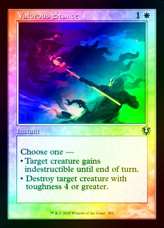 Valorous Stance (Retro Frame) - 0352 - Foil