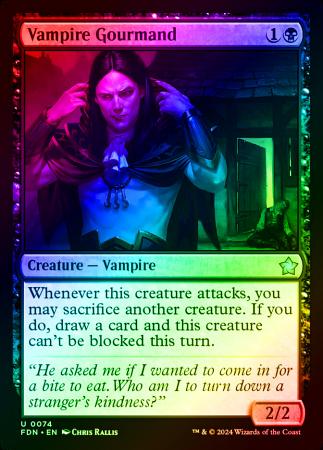 Vampire Gourmand - 0074 - Foil
