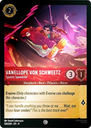Vanellope Von Schweetz - Spunky Speedster - 124/204 - Common Cold Foil