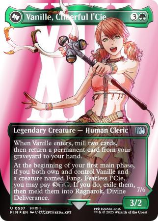 Vanille, Cheerful l'Cie (Borderless) (Surge Foil) - 0537 - Foil