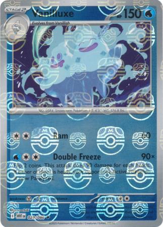 Vanilluxe (Master Ball Pattern) - 029/086 - Uncommon Reverse Holo