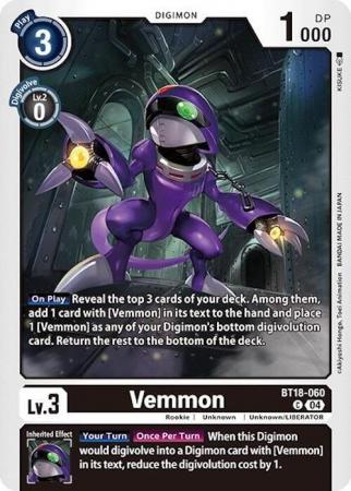 Vemmon - BT18-060 C - Common