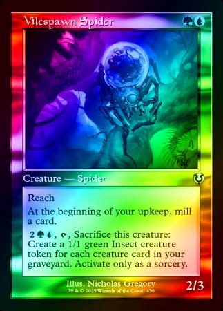 Vilespawn Spider (Retro Frame) - 0436 - Foil