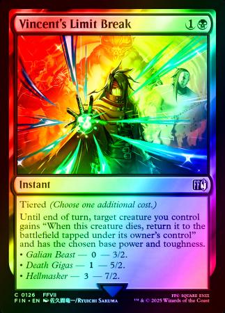 Vincent's Limit Break - 0126 - Foil