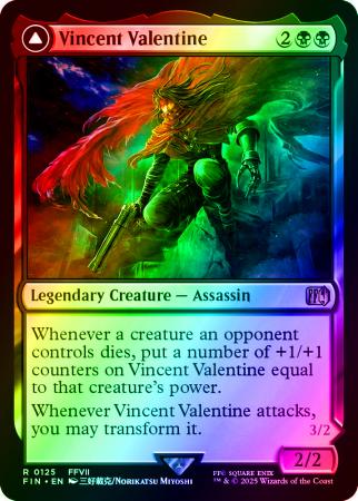 Vincent Valentine - 0125 - Foil