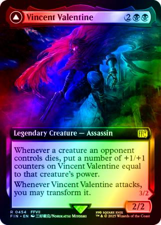 Vincent Valentine (Extended Art) - 0454 - Foil