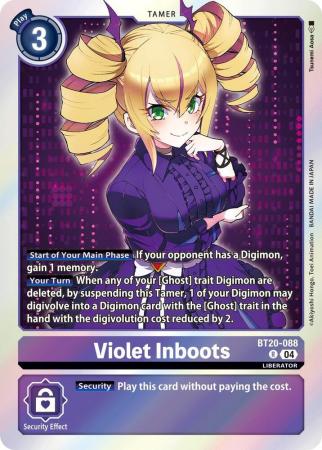 Violet Inboots - BT20-088 - BT20-088 R - Rare