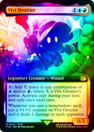 Vivi Ornitier (Extended Art) - 0514 - Foil