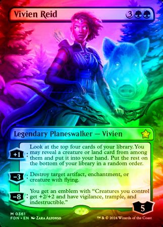 Vivien Reid (Borderless) - 0361 - Foil