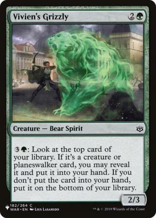 Vivien's Grizzly - 182