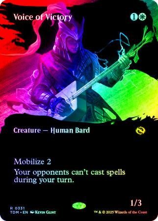 Voice of Victory (Borderless) - 0331 - Foil