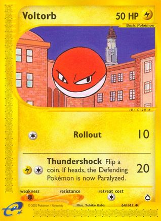 Voltorb - 64/147 - Uncommon Reverse Holo