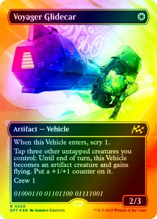 Voyager Glidecar (Borderless) (First-Place Foil) - 0520 - Foil