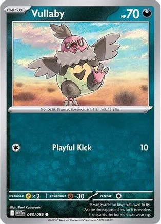 Vullaby - 063/086 - Common Reverse Holo