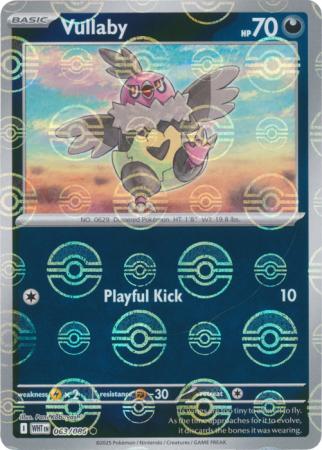 Vullaby (Poke Ball Pattern) - 063/086 - Common Reverse Holo