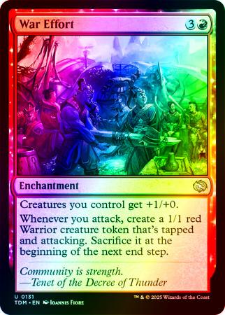 War Effort - 0131 - Foil