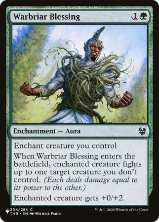 Warbriar Blessing - 204
