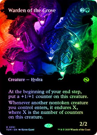 Warden of the Grove (Borderless) - 0351 - Foil