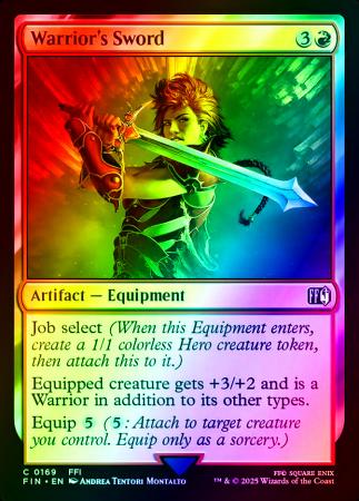 Warrior's Sword - 0169 - Foil