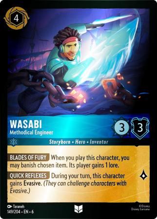 Wasabi - Methodical Engineer - 149/204 - Uncommon Cold Foil