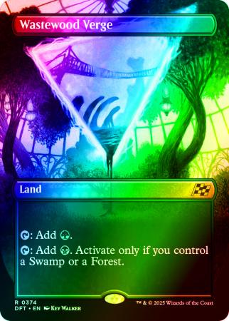 Wastewood Verge (Borderless) - 0374 - Foil