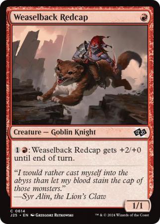 Weaselback Redcap - 0614