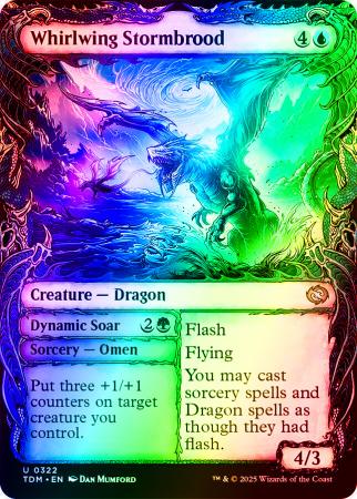 Whirlwing Stormbrood (Showcase) - 0322 - Foil