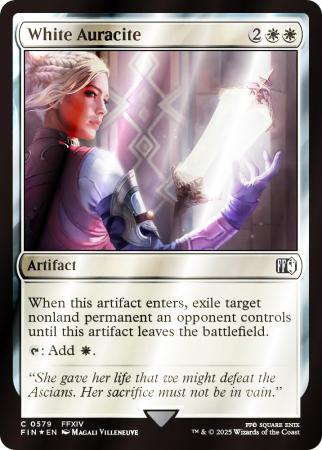 White Auracite (Surge Foil) - 0579 - Foil
