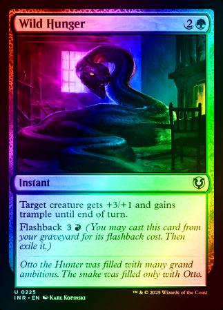 Wild Hunger - 0225 - Foil