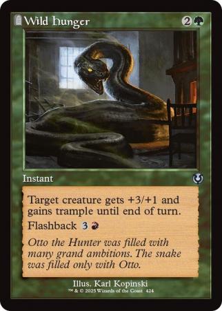 Wild Hunger (Retro Frame) - 0424