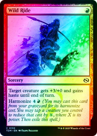 Wild Ride - 0132 - Foil