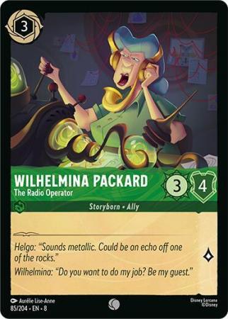 Wilhelmina Packard - The Radio Operator - 085/204 - Common