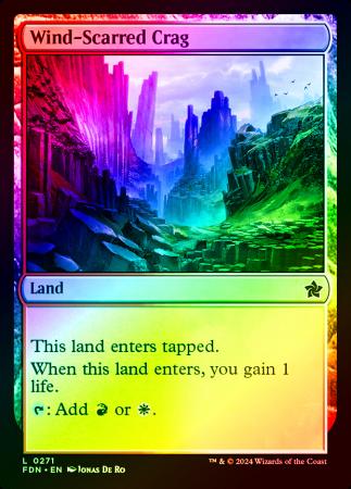 Wind-Scarred Crag - 0271 - Foil