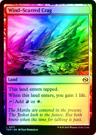 Wind-Scarred Crag - 0271 - Foil