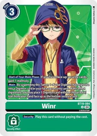 Winr - BT19-084 U - Uncommon