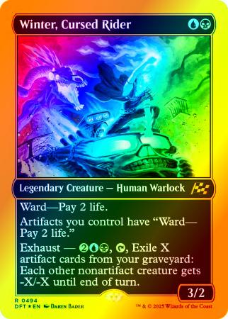 Winter, Cursed Rider (First-Place Foil) - 0494 - Foil