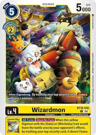 Wizardmon - BT18-036 C - Common