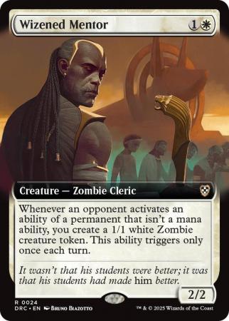 Wizened Mentor (Extended Art) - 0024