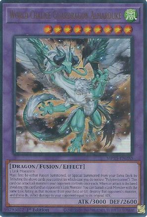 World Chalice Guardragon Almarduke (MP25-EN285) - 2025 Mega-Pack Ultra Rare 1st Edition
