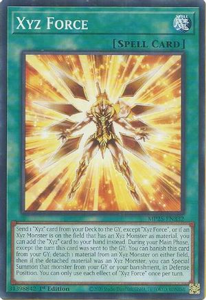 Xyz Force (MP25-EN332) - 2025 Mega-Pack Common / Short Print 1st Edition