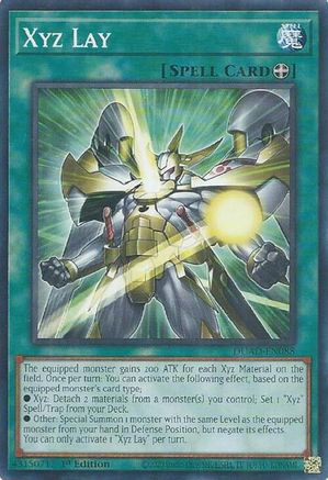 Xyz Lay (DUAD-EN088) - Duelist's Advance Common / Short Print 1st Edition