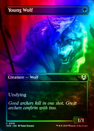 Young Wolf (Borderless) - 0319 - Foil
