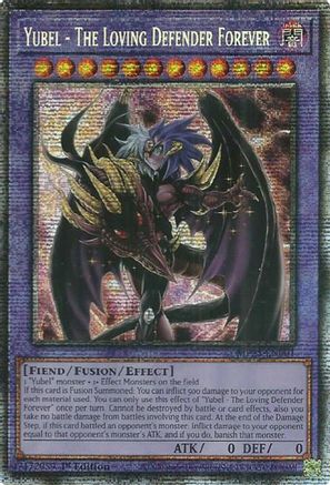 Yubel - The Loving Defender Forever (MP25-EN001) - 2025 Mega-Pack Starlight Rare 1st Edition