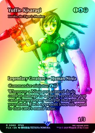 Yuffie Kisaragi - Yuriko, the Tiger's Shadow (Showcase) - 0060 - Foil