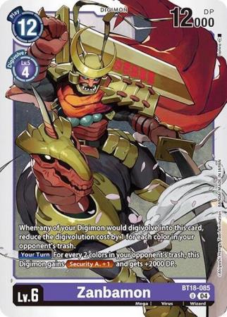 Zanbamon - BT18-085 U - Uncommon