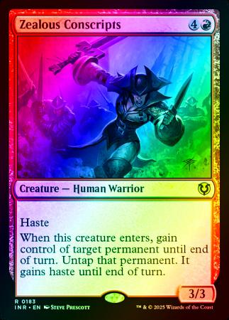 Zealous Conscripts - 0183 - Foil